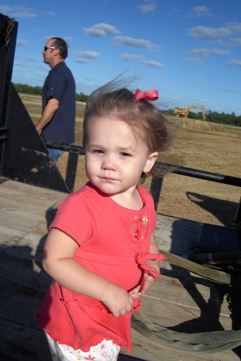 Callie, Ronny & Cindy's beautiful granddaughter (Nick & Debbie's little girl)