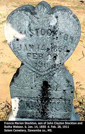 Francis Stockton, Son of Joseph C. Stockton